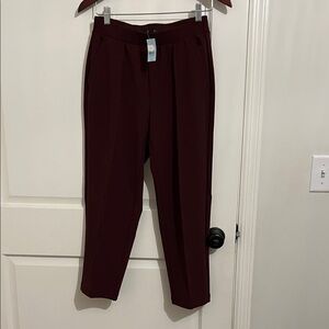 LOFT Deep Red Trousers